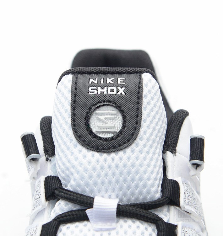 Nike Shox Nz Black White Metallic Silver 04