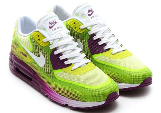 Nike WMNS Air Max 90 Lunar C3.0 – Bright Grape – White – Venom Green