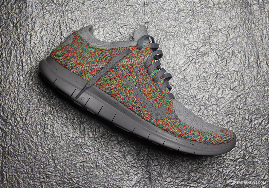 NIKEiD Free 4.0 Flyknit "Multicolor"