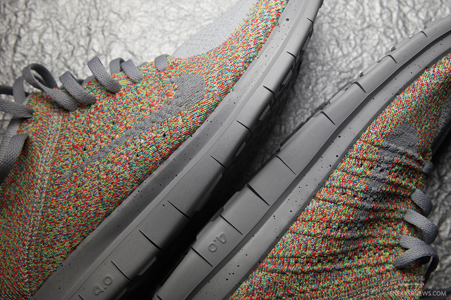 Nikeid Free Flyknit 4.0 Multicolor 4