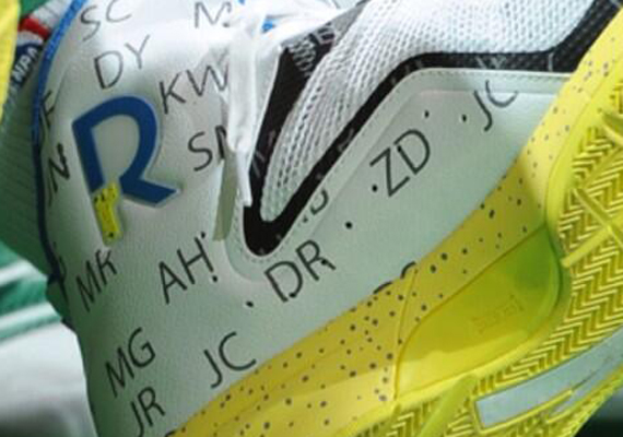 Rajon Rondo Honors Boston Marathon Bombing Victims With ANTA PE