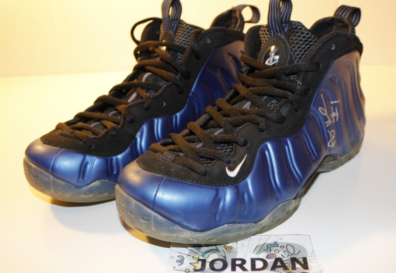 Royal Foampsite One Penny Hardaway Signed 07