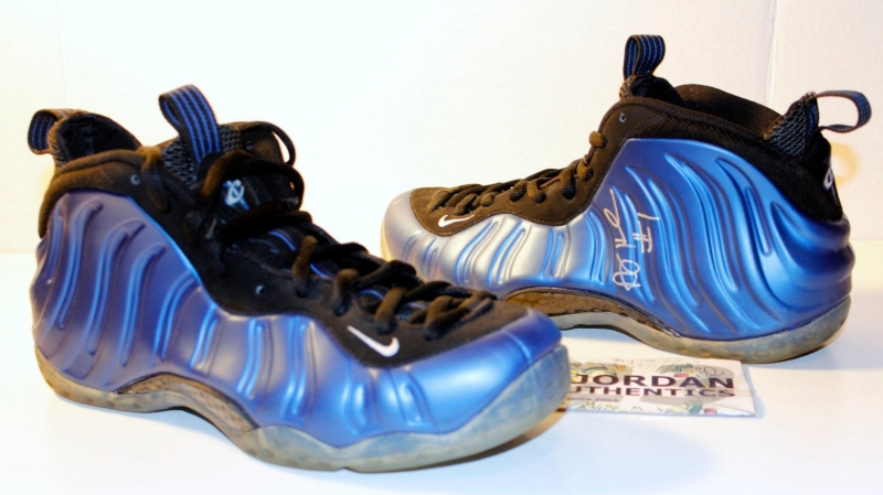 Royal Foampsite One Penny Hardaway Signed 09