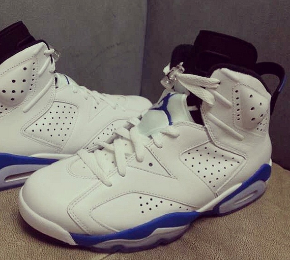 Sport Blue Jordans 5