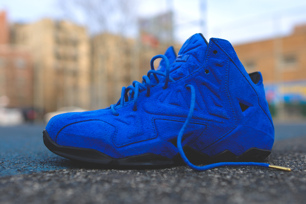 Nike LeBron 11 EXT QS "Blue Suede" - Release Reminder