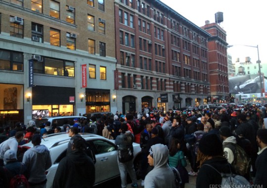 Massive Campout Forces Supreme To Cancel Foamposite Release