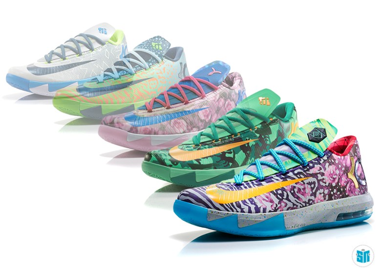 A Complete Breakdown of Every Colorway on the Nike “What The KD 6”