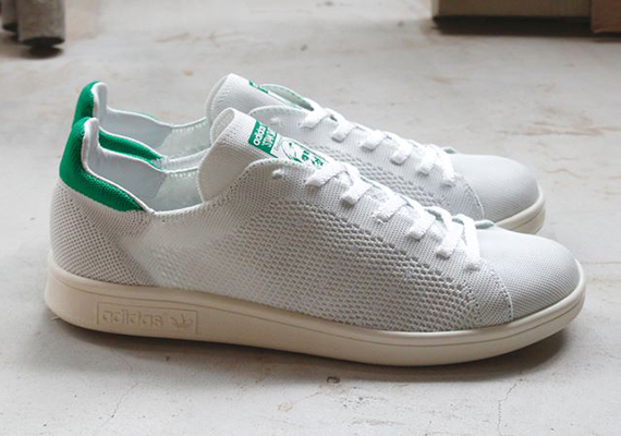 adidas Stan Smith Primeknit - White - Green