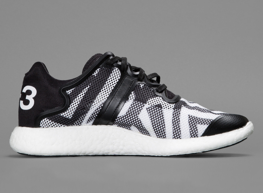 Adidas Y 3 Yohji Boost White Black 1