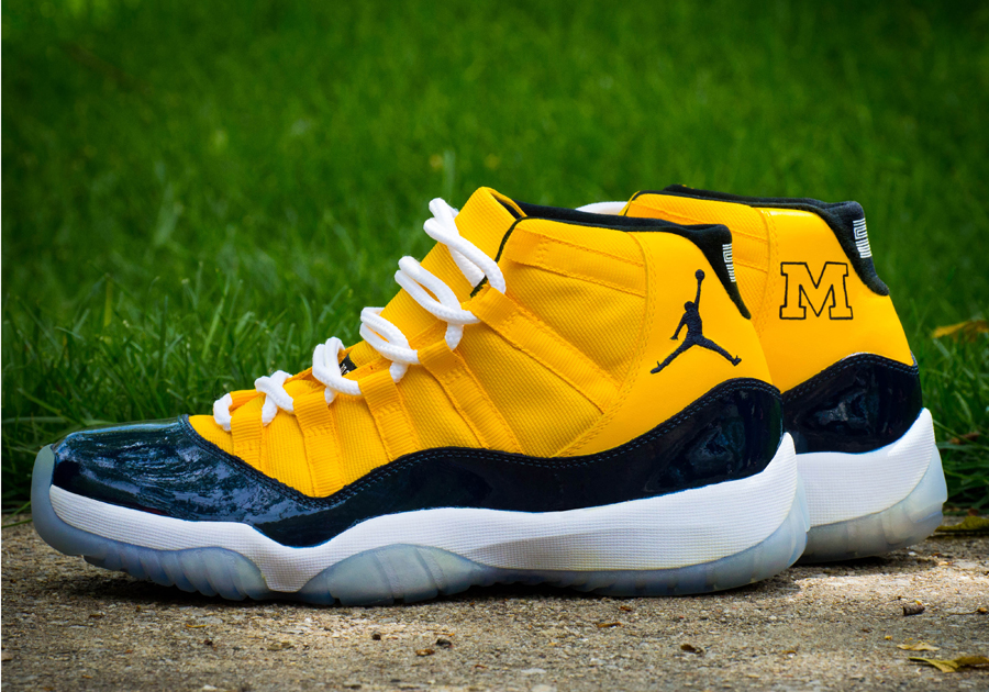 Air Jordan 11 Big Ten Customs By Dillon Dejesus 10