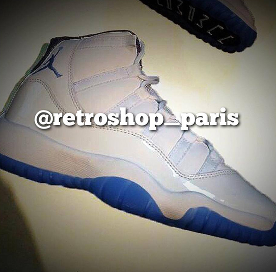 Air Jordan 11 Gs Legend Blue 2014