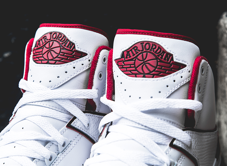 Air Jordan 2 Retro White Red Grey Arriving 1