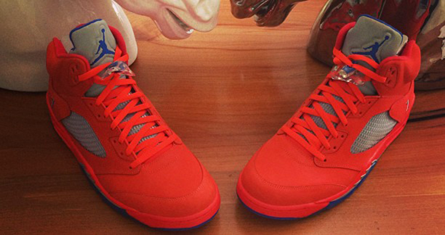 Air Jordan 5 Pe Feature Melo Knicks