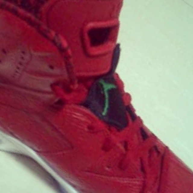 Air Jordan 6 Red Leather 02