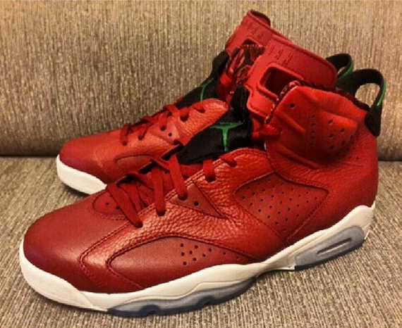 Air Jordan 6 Red Leather 1