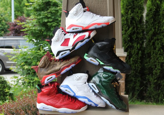 A Complete Look At Air Jordan 6 Retros For Summer/Fall 2014