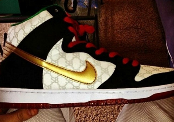 Black Sheep Nike Sb Dunk High Gucci