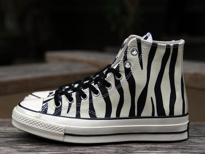 Converse Chuck Taylor All Star High 1970's "Zebra"