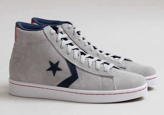 Converse Pro Leather Skate Oyster Grey