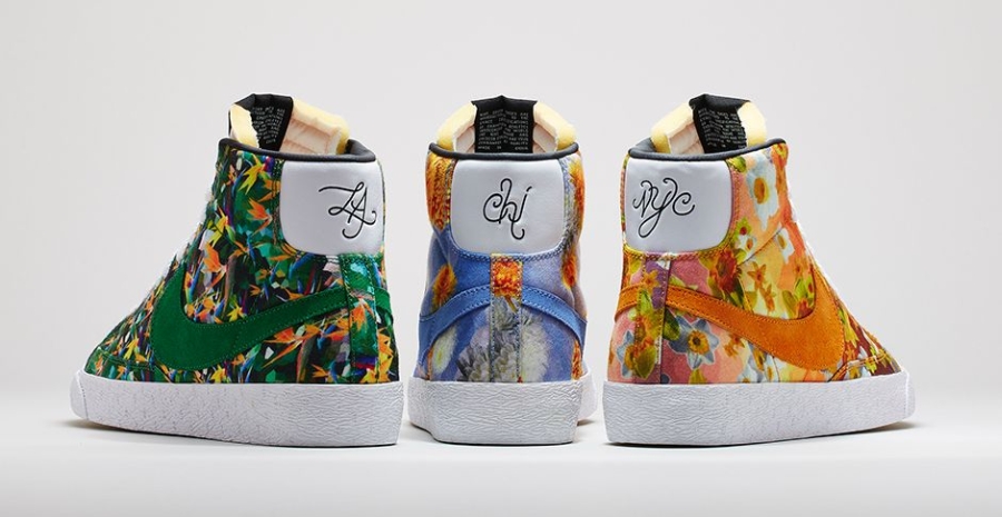 Floral Pack Nike Blazer Mid City 10