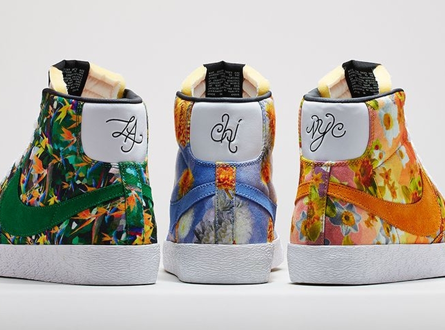 Nike Blazer Mid "Floral City Pack" - Release Date