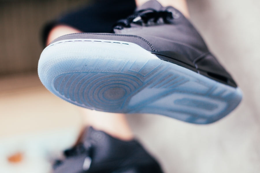 Jordan 5 Lab 3 Black On Feet 01
