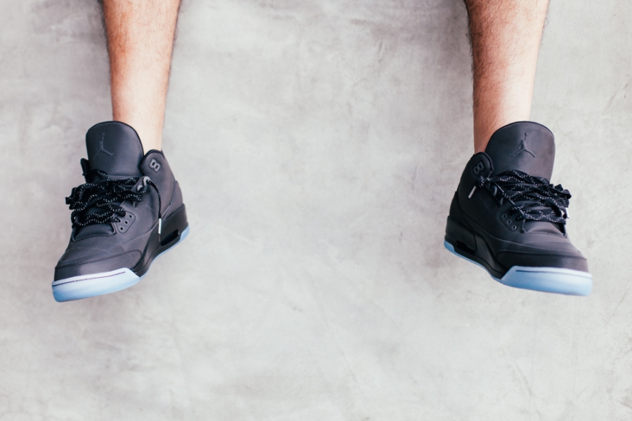Jordan 5 Lab 3 Black On Feet 06