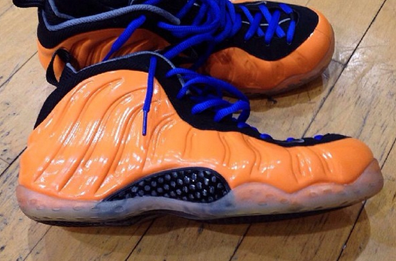 Knicks Nike Air Foamposite One