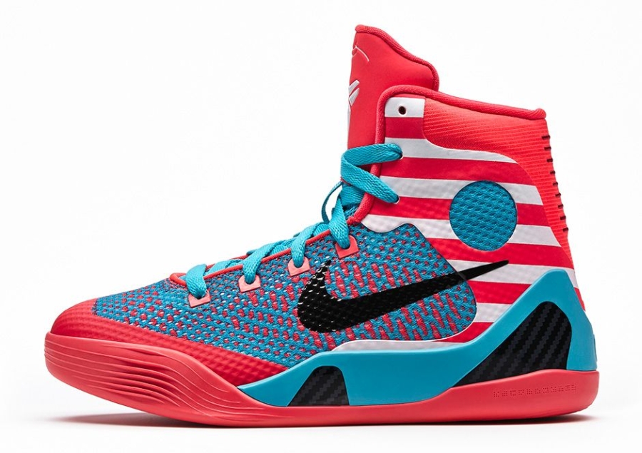 Kobe 9 Elite Laser Crimson Turquoise 01