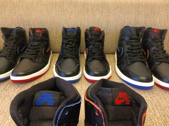 Lance Mountain Nike Sb Air Jordan 1 Black 1