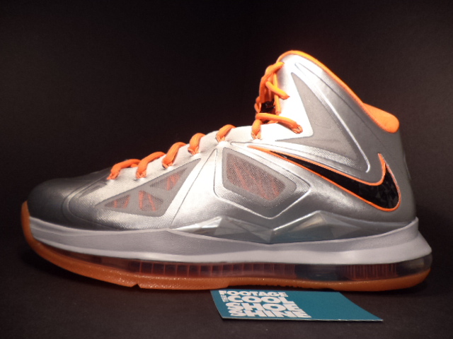 Lebron X Diana Taurasi Silver Orange 04