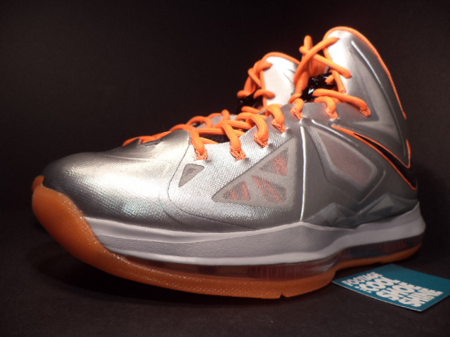 Lebron X Diana Taurasi Silver Orange 05