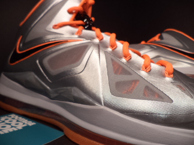 Lebron X Diana Taurasi Silver Orange 08