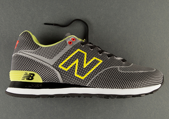 New Balance 574 Sonic - Grey - Lime