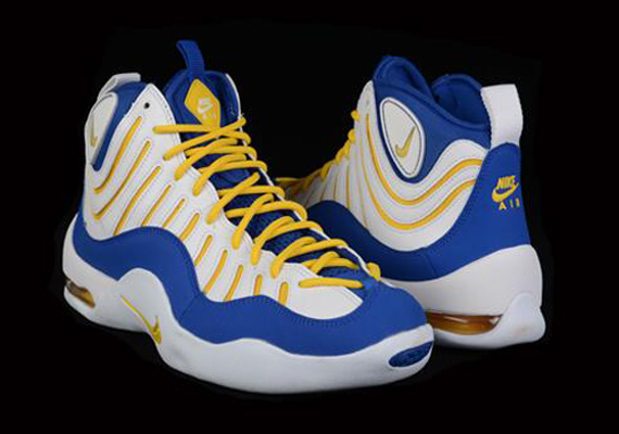 Nike Air Bakin' - Game Royal - White - Varsity Maize