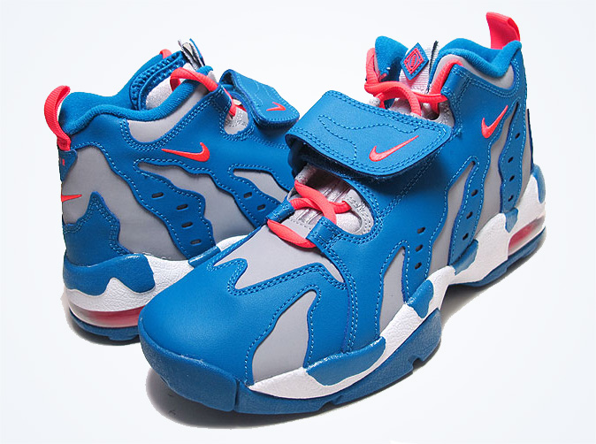 Nike Air DT Max '96 GS - Military Blue - Laser Crimson - Wolf Grey