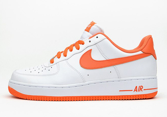 Nike Air Force 1 Low White Turf Orange