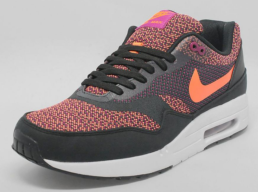 Nike Air Max 1 Jacquard Bright Magenta Total Orange 02