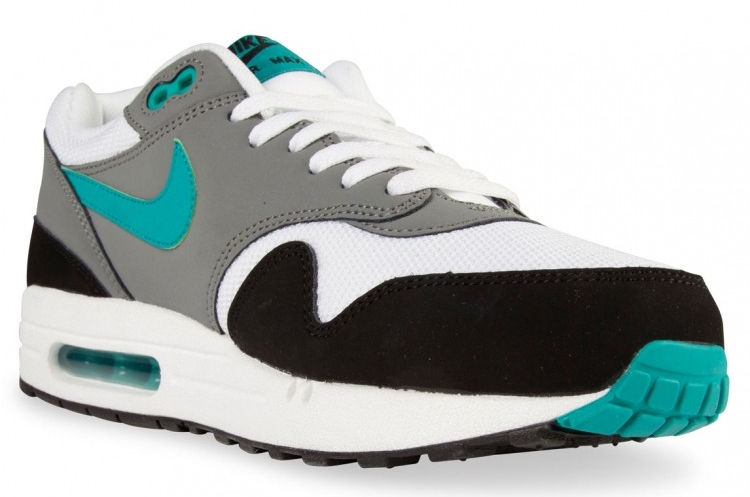 Nike Air Max 1 White Turbo Green Black 01