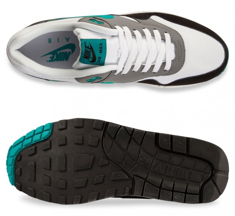 Nike Air Max 1 White Turbo Green Black 03
