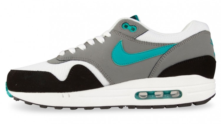 Nike Air Max 1 White Turbo Green Black 04