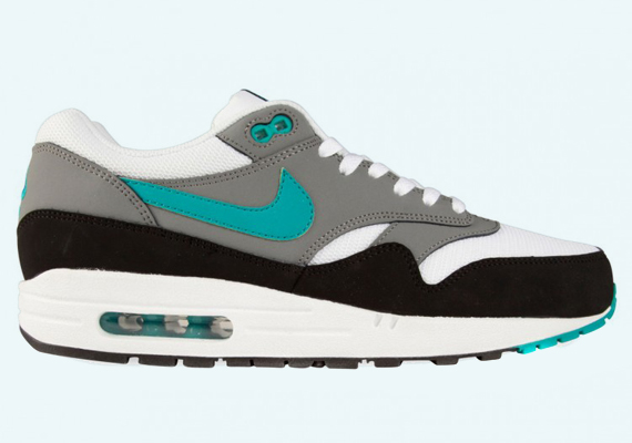 Nike Air Max 1 - White - Turbo Green - Black