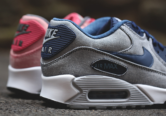 Nike Air Max 90 Premium – Obsidian – New Slate – Photo Blue – Wolf Grey