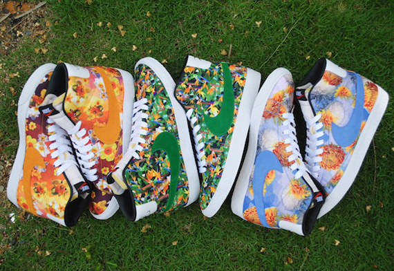 Nike Blazer Mid Floral Pack 1