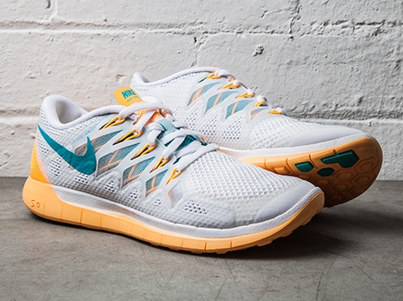 Nike Free 5.0 – Atomic Mango – Turbo Green