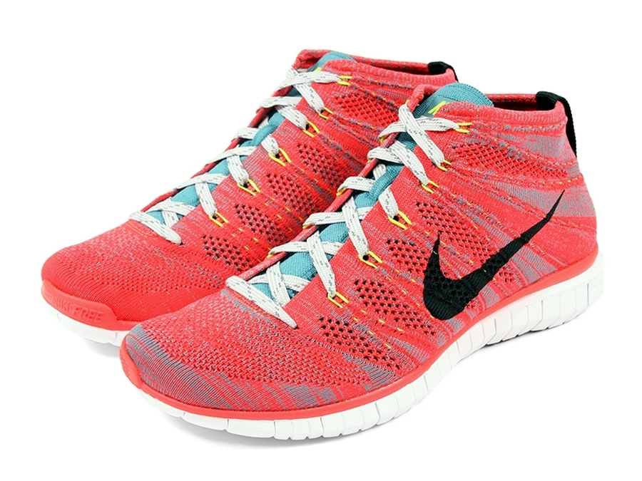 Nike Free Flyknit Chukka Bright Crimson 04