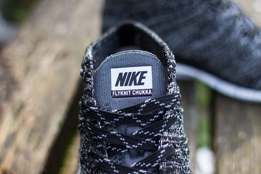 Nike Free Flyknit Chukka Grey White 05