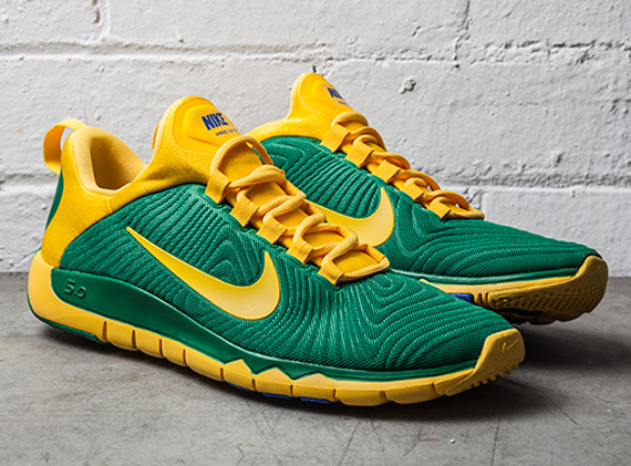 Nike Free Trainer 5.0 NRG – Pine Green – Varsity Maize