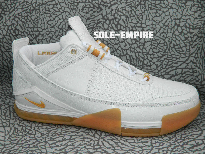 Nike Lebron 2 Low White Gum 09