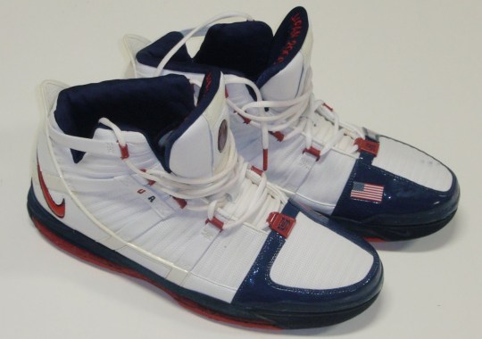 Nike Zoom LeBron III – Game-Worn 2006 FIBA Japan PEs